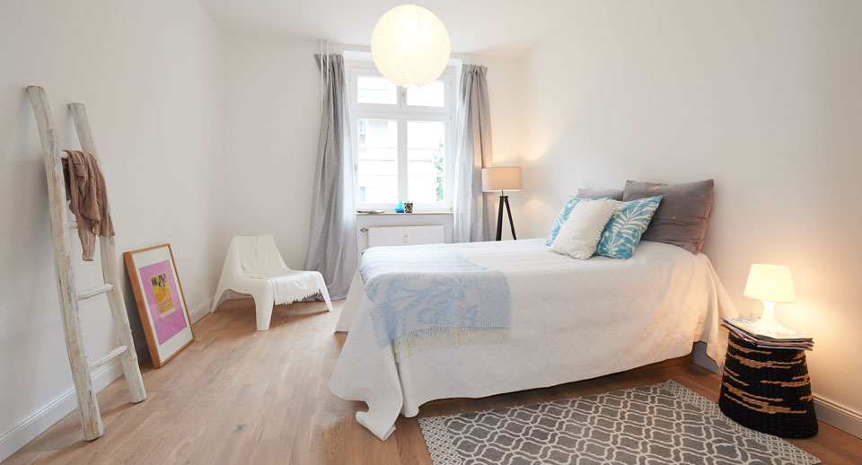 home staging schlafzimmer nachher